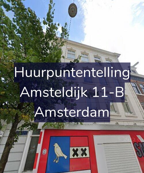 Foto gevel Huurpuntentelling voor Amsteldijk 11-B, Amsterdam