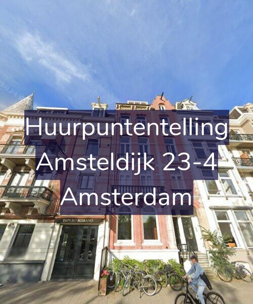Foto gevel Huurpuntentelling voor Amsteldijk 23-4, Amsterdam