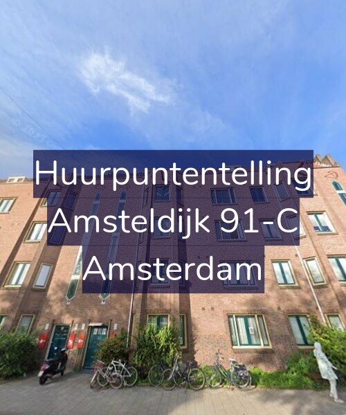 Foto gevel Huurpuntentelling voor Amsteldijk 91-C, Amsterdam