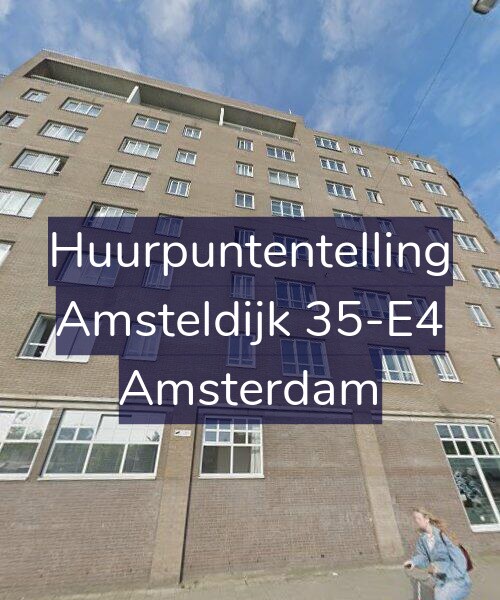 Foto gevel Huurpuntentelling voor Amsteldijk 35-E4, Amsterdam
