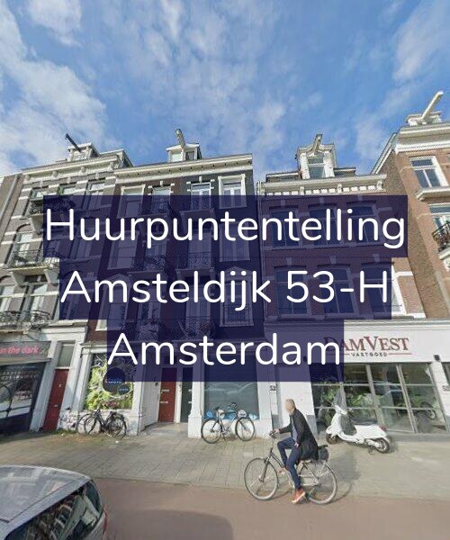 Foto gevel Huurpuntentelling voor Amsteldijk 53-H, Amsterdam
