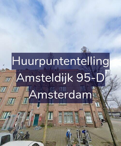 Foto gevel Huurpuntentelling voor Amsteldijk 95-D, Amsterdam