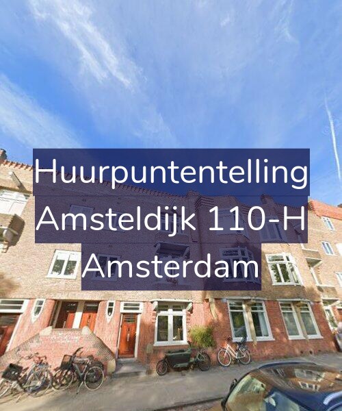 Foto gevel Huurpuntentelling voor Amsteldijk 110-H, Amsterdam