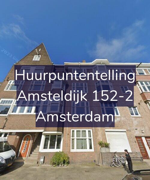 Foto gevel Huurpuntentelling voor Amsteldijk 152-2, Amsterdam