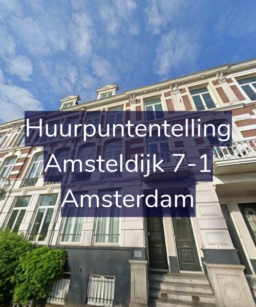 Foto gevel Huurpuntentelling voor Amsteldijk 7-1, Amsterdam