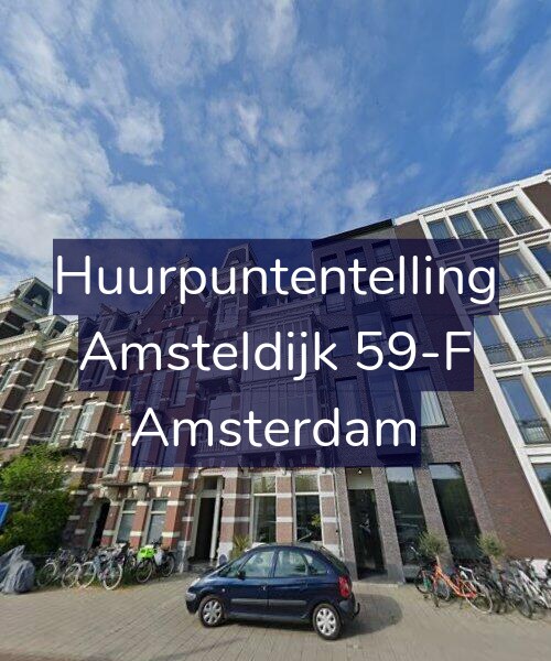 Foto gevel Huurpuntentelling voor Amsteldijk 59-F, Amsterdam