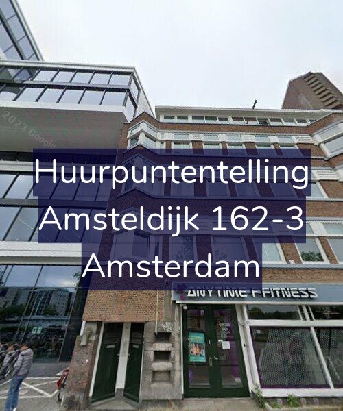 Foto gevel Huurpuntentelling voor Amsteldijk 162-3, Amsterdam