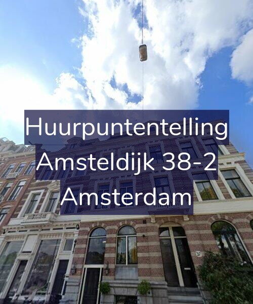 Foto gevel Huurpuntentelling voor Amsteldijk 38-2, Amsterdam