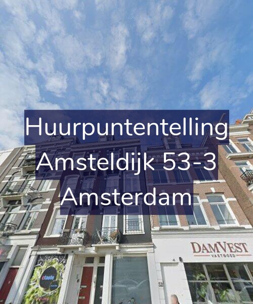 Foto gevel Huurpuntentelling voor Amsteldijk 53-3, Amsterdam