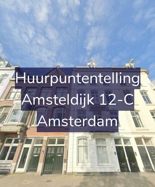 Foto gevel Huurpuntentelling voor Amsteldijk 12-C, Amsterdam