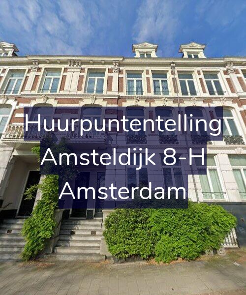 Foto gevel Huurpuntentelling voor Amsteldijk 8-H, Amsterdam