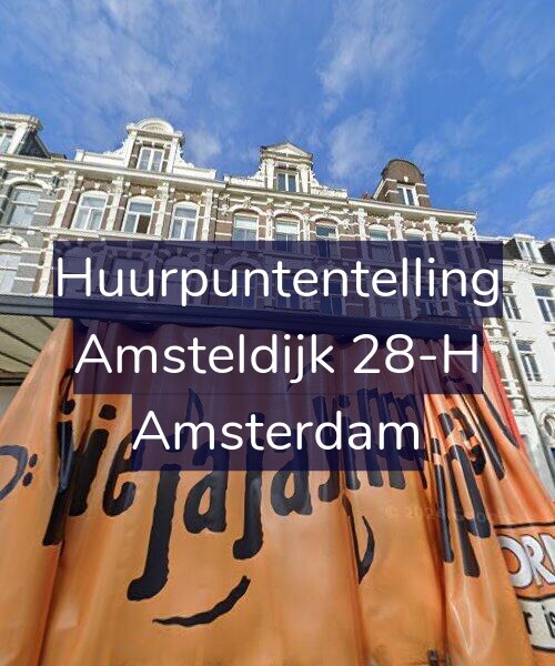 Foto gevel Huurpuntentelling voor Amsteldijk 28-H, Amsterdam