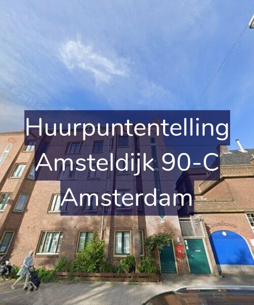 Foto gevel Huurpuntentelling voor Amsteldijk 90-C, Amsterdam
