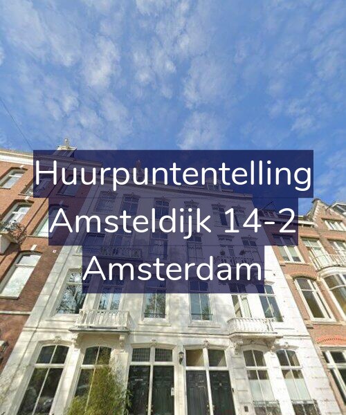 Foto gevel Huurpuntentelling voor Amsteldijk 14-2, Amsterdam