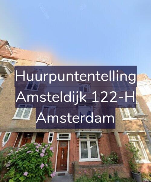Foto gevel Huurpuntentelling voor Amsteldijk 122-H, Amsterdam