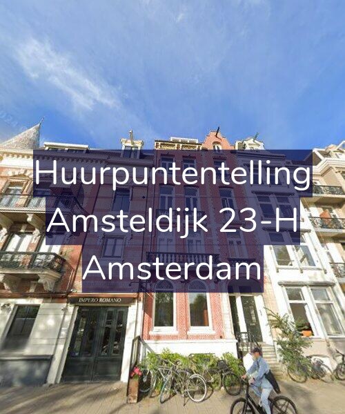 Foto gevel Huurpuntentelling voor Amsteldijk 23-H, Amsterdam