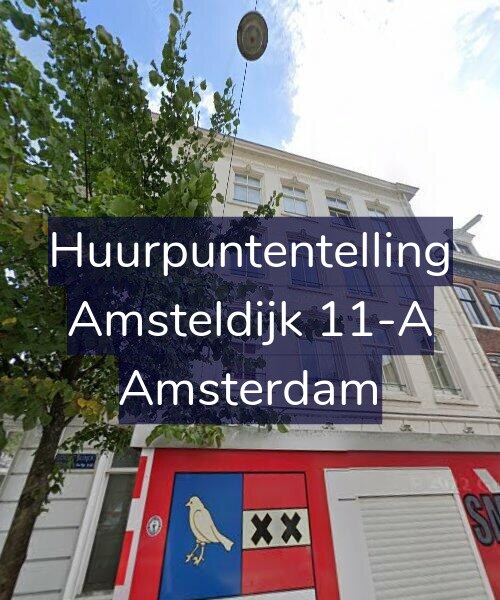 Foto gevel Huurpuntentelling voor Amsteldijk 11-A, Amsterdam