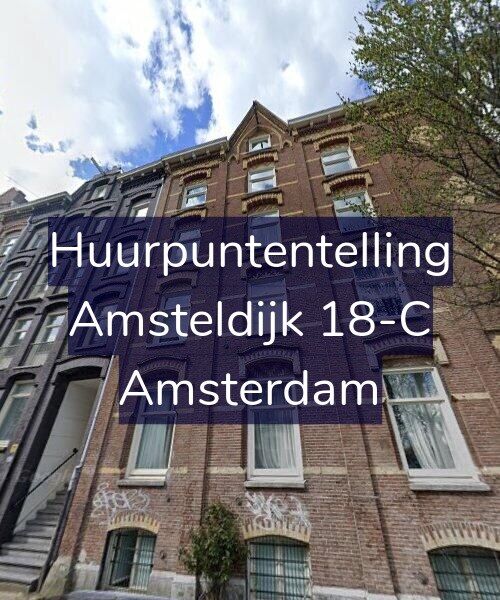 Foto gevel Huurpuntentelling voor Amsteldijk 18-C, Amsterdam