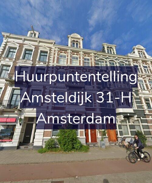 Foto gevel Huurpuntentelling voor Amsteldijk 31-H, Amsterdam