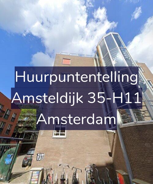 Foto gevel Huurpuntentelling voor Amsteldijk 35-H11, Amsterdam