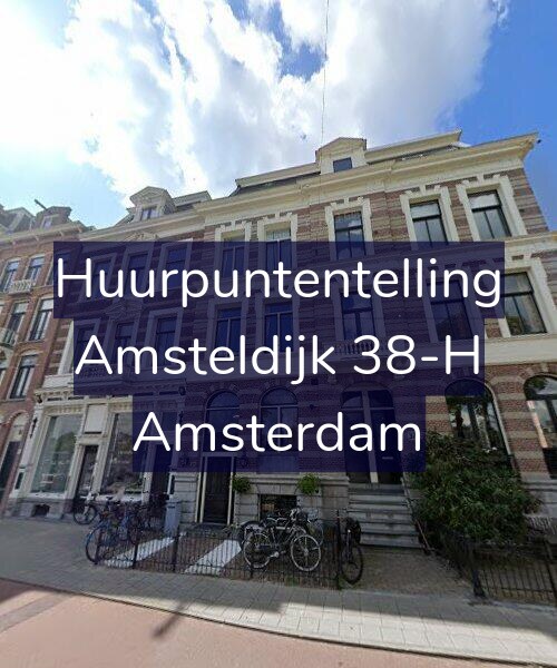 Foto gevel Huurpuntentelling voor Amsteldijk 38-H, Amsterdam