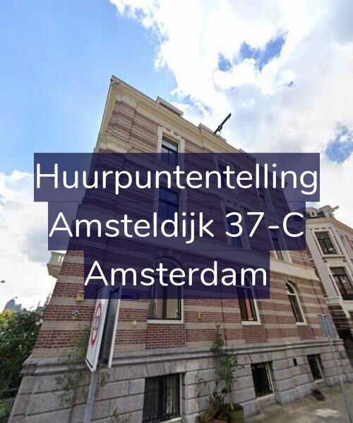 Foto gevel Huurpuntentelling voor Amsteldijk 37-C, Amsterdam