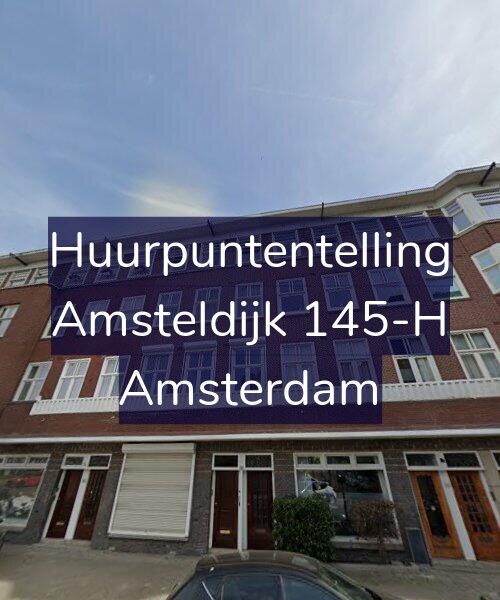 Foto gevel Huurpuntentelling voor Amsteldijk 145-H, Amsterdam