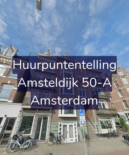 Foto gevel Huurpuntentelling voor Amsteldijk 50-A, Amsterdam