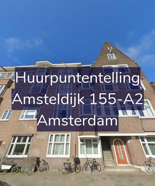 Foto gevel Huurpuntentelling voor Amsteldijk 155-A2, Amsterdam