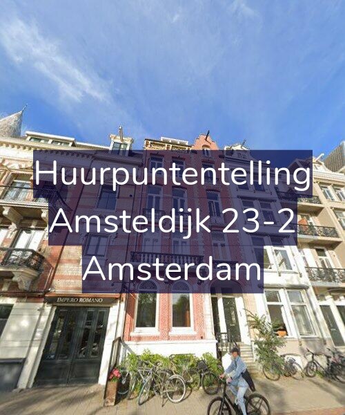 Foto gevel Huurpuntentelling voor Amsteldijk 23-2, Amsterdam