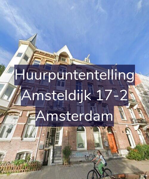 Foto gevel Huurpuntentelling voor Amsteldijk 17-2, Amsterdam