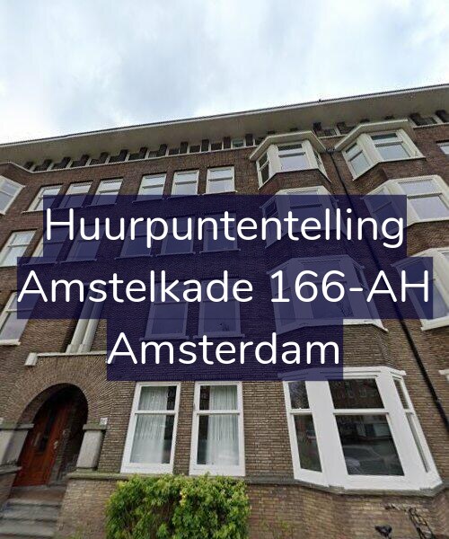 Foto gevel Huurpuntentelling voor Amstelkade 166-AH, Amsterdam