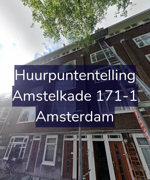 Foto gevel Huurpuntentelling voor Amstelkade 171-1, Amsterdam