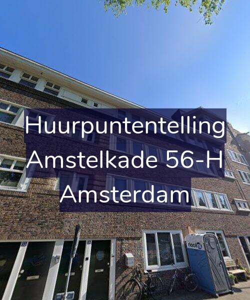 Foto gevel Huurpuntentelling voor Amstelkade 56-H, Amsterdam