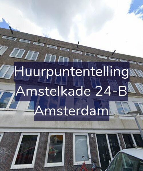 Foto gevel Huurpuntentelling voor Amstelkade 24-B, Amsterdam