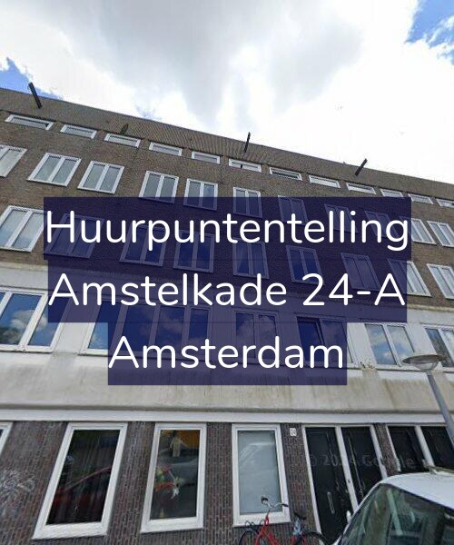 Foto gevel Huurpuntentelling voor Amstelkade 24-A, Amsterdam