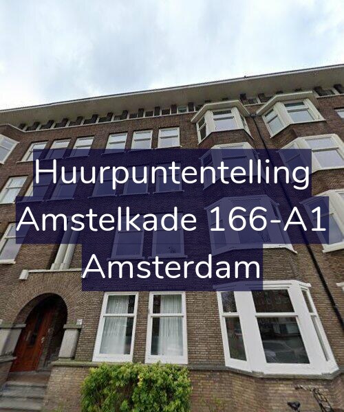 Foto gevel Huurpuntentelling voor Amstelkade 166-A1, Amsterdam