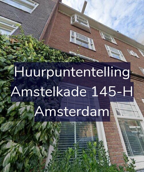 Foto gevel Huurpuntentelling voor Amstelkade 145-H, Amsterdam