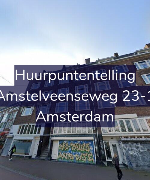 Foto gevel Huurpuntentelling voor Amstelveenseweg 23-1, Amsterdam
