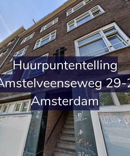 Foto gevel Huurpuntentelling voor Amstelveenseweg 29-2, Amsterdam