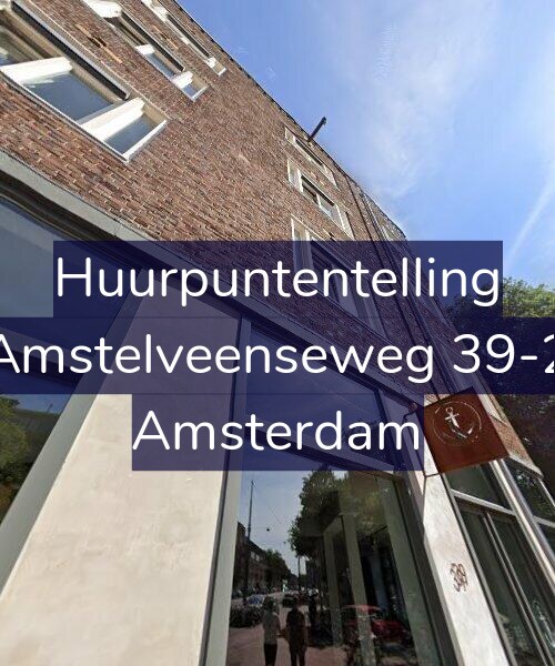 Foto gevel Huurpuntentelling voor Amstelveenseweg 39-2, Amsterdam