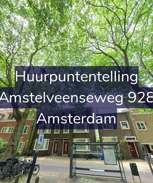 Foto gevel Huurpuntentelling voor Amstelveenseweg 928, Amsterdam