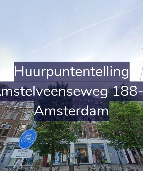Foto gevel Huurpuntentelling voor Amstelveenseweg 188-3, Amsterdam