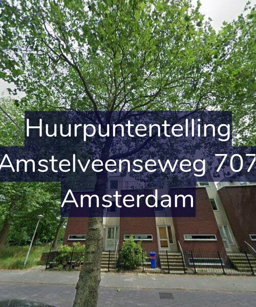 Foto gevel Huurpuntentelling voor Amstelveenseweg 707, Amsterdam