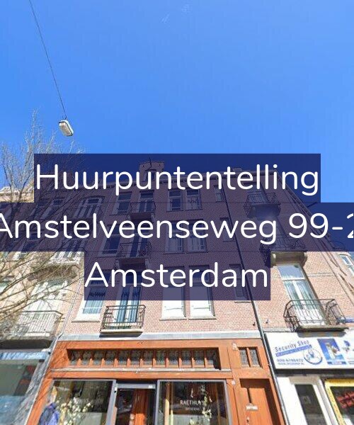 Foto gevel Huurpuntentelling voor Amstelveenseweg 99-2, Amsterdam