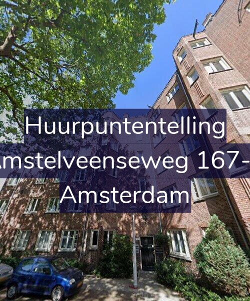 Foto gevel Huurpuntentelling voor Amstelveenseweg 167-3, Amsterdam