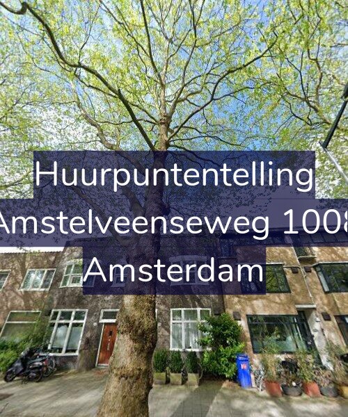 Foto gevel Huurpuntentelling voor Amstelveenseweg 1008, Amsterdam