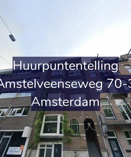 Foto gevel Huurpuntentelling voor Amstelveenseweg 70-3, Amsterdam