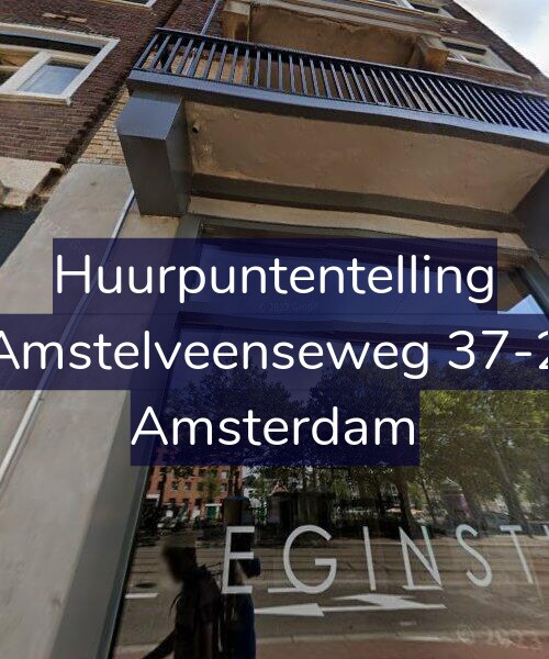 Foto gevel Huurpuntentelling voor Amstelveenseweg 37-2, Amsterdam