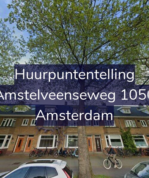 Foto gevel Huurpuntentelling voor Amstelveenseweg 1050, Amsterdam